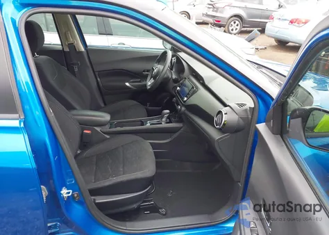 2022 Nissan Kicks Sv Xtronic Cvt from USA, damaged, VIN 3N1CP5CV1NL528818